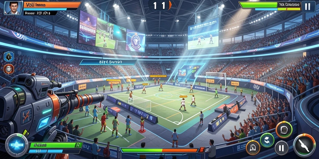 Tangkapan layar mode multiplayer yang seru di ARISTA88.
