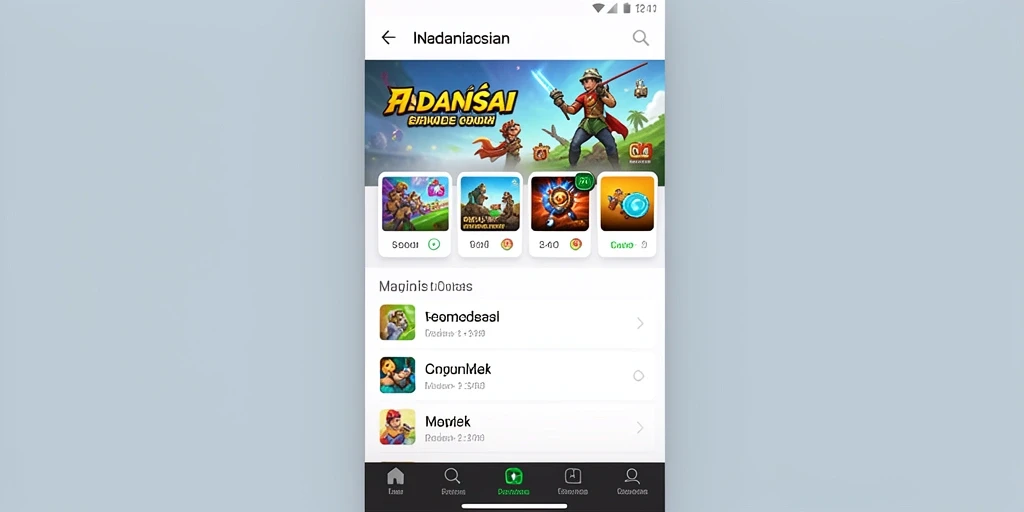 Level permainan yang menantang dan seru.