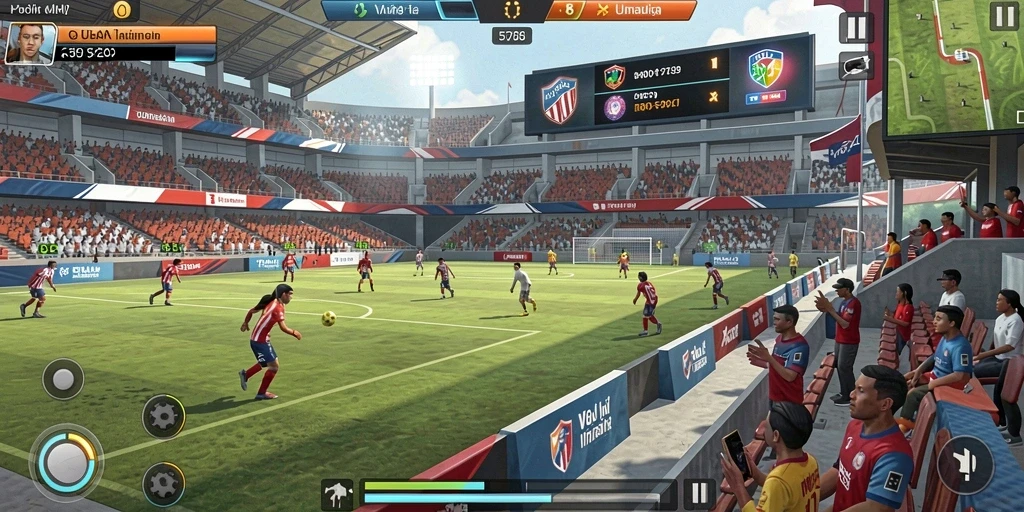 Screenshot menampilkan berbagai mode permainan yang tersedia.