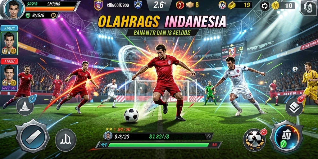 Ilustrasi aksi seru saat bermain dalam mode multiplayer.