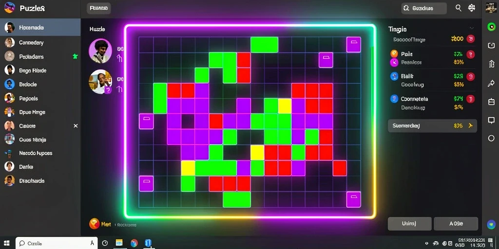 Leaderboard menampilkan skor tertinggi.